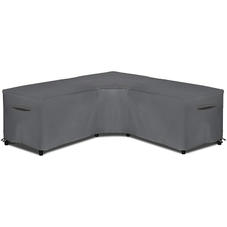 Arlmont & Co. Patio V Shaped Sectional Sofa Cover, 100 Waterproof